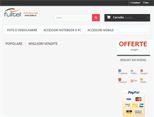Tablet Screenshot of fulltel.it